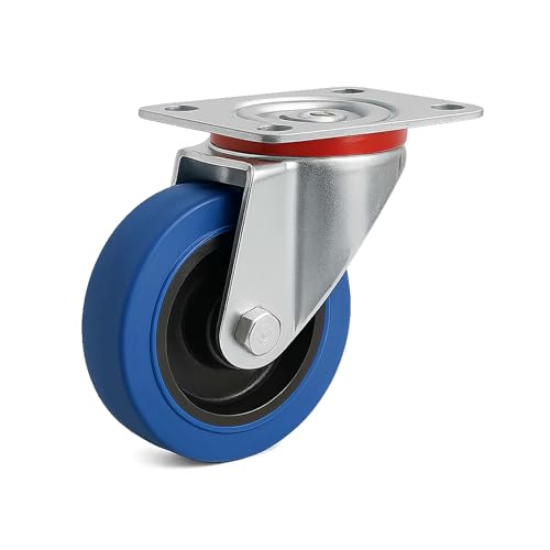 Wiltec Lenkrolle 100mm bis 150kg mit Kunststoffrad und Anbauplatte Transportrolle leiser Lauf, ungebremst Möbelrolle Laufrolle Möbel-Lenkrolle Wiltec Lenkrolle 100mm bis 150kg mit Kunststoffrad und Anbauplatte Transportrolle leiser Lauf, ungebremst Möbelrolle Laufrolle Möbel-Lenkrolle von Wiltec