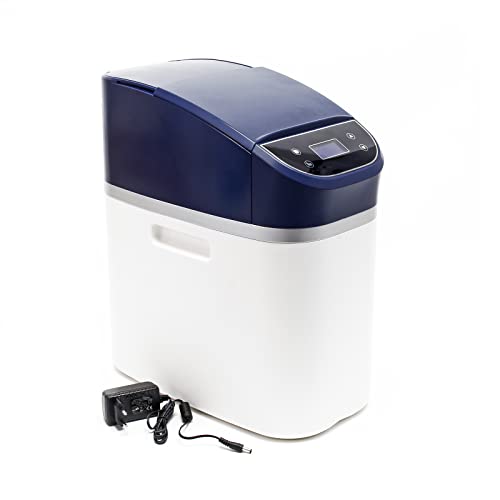 Naturewater SOFT-R1 Wasserenthärtungsanlage, Wasserentkalkung mit 500 l/h, Entkalkungsanlage mit Ionentauscher, Wasserenthärter mit 10 l Soletank von Wiltec