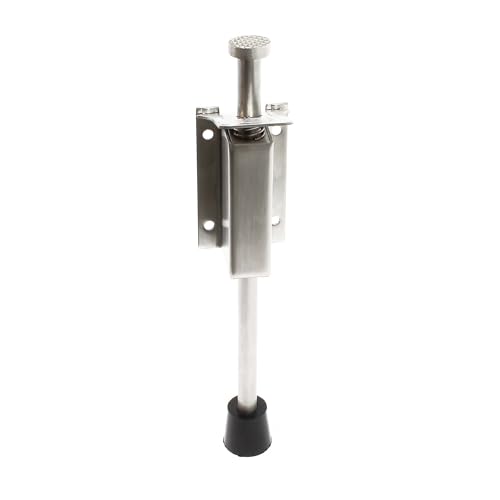 Boden-Türstopper Pedal Türstopper 33-59 mm Edelstahl Türfeststeller Türbremse von Wiltec