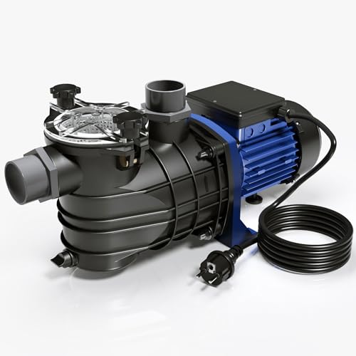 Wiltec Pool Pumpe 15000 l/h 750 W Schwimmbadpumpe Filterpumpe Umwälzpumpe Pool von Wiltec