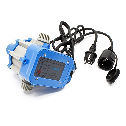 Wiltec Druckschalter mit Kabel SKD-1 230V bis 10 bar, Druckwächter mit Trockenlaufschutz für Hauswasserwerke und Pumpen, zuverlässige Pumpensteuerung Wiltec Druckschalter mit Kabel SKD-1 230V bis 10 bar, Druckwächter mit Trockenlaufschutz für Hauswasserwerke und Pumpen, zuverlässige Pumpensteuerung von Wiltec