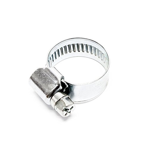 Schneckengewinde Schlauchschellen 12 mm 20-32 mm aus rostfreiem W5 Edelstahl von Wiltec