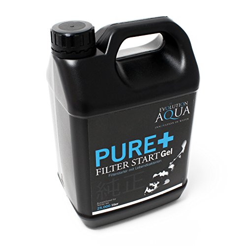 Unique Koi Pure+ Filter Starter Gel für 25000 L Teichwasser 2500 ml von Wiltec