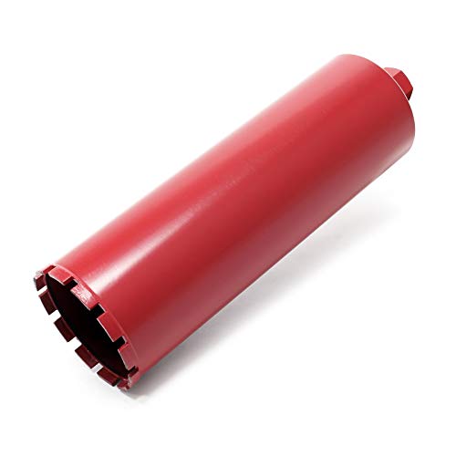 Wiltec Diamantbohrkrone ⌀132 mm 1 ¼ UNC 400 mm für Kernbohrgeräte, Kernbohrkrone aus Sintermetall, Nassbohrkrone, Trockenbohrkrone Wiltec Diamantbohrkrone ⌀132 mm 1 ¼ UNC 400 mm für Kernbohrgeräte, Kernbohrkrone aus Sintermetall, Nassbohrkrone, Trockenbohrkrone von Wiltec