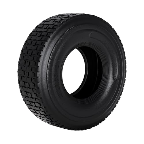 Wiltec Mantel Rasenmäherreifen Reifendecke Rasentraktor Aufsitzmäher Rasenmäher Zugkarren 15x6.00-6 4PR von Wiltec