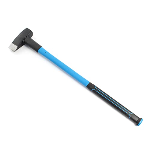 XPOtool Spalthammer 3,6 kg mit Fiberglasstiel 910mm Hammer mit Carbonstahl Klinge Holzspalthammer von Wiltec