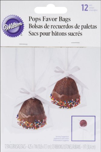 Wilton 1912-1341 Tüten für einzelne Cake Pops, 12 Stück Wilton 1912-1341 Tüten für einzelne Cake Pops, 12 Stück von Wilton
