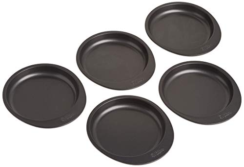 Wilton 2105-0112 Cake Pan Easy Layers, Backform, Stahl, 15,2 cm, anthrazit, 5 Einheiten Wilton 2105-0112 Cake Pan Easy Layers, Backform, Stahl, 15,2 cm, anthrazit, 5 Einheiten von Wilton