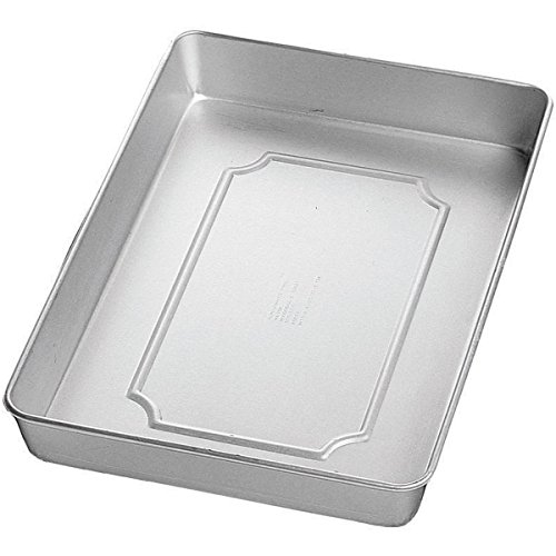 Wilton 2105-158 Performance Sheet Cake Pan, 11 x 15-Inch Perf Pfanne, 28 x 38 cm, Aluminium, Silber von Wilton