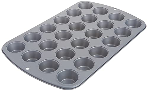 Wilton 24 er Mini-Muffinbackform, antihaftbeschichtet, Silber Wilton 24 er Mini-Muffinbackform, antihaftbeschichtet, Silber von Wilton