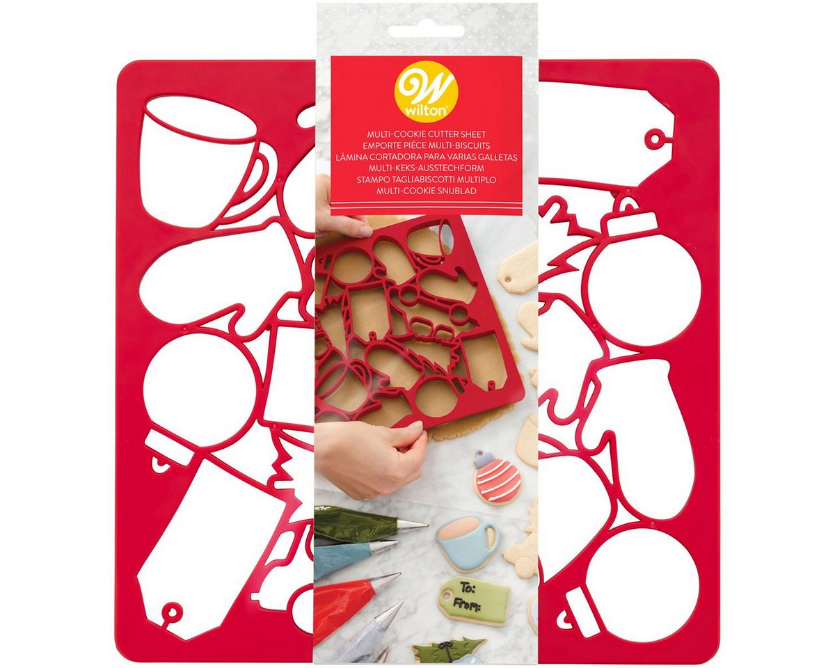 Wilton Ausstechform Wilton Multi Ausstechformen Weihnachten, 14 verschiedene Motive mit nur einem Ausstecher Wilton Ausstechform Wilton Multi Ausstechformen Weihnachten, 14 verschiedene Motive mit nur einem Ausstecher von Wilton