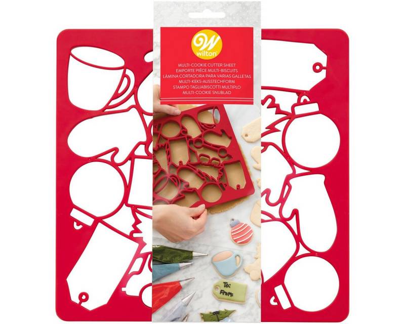 Wilton Ausstechform Wilton Multi Ausstechformen Weihnachten, 14 verschiedene Motive mit nur einem Ausstecher Wilton Ausstechform Wilton Multi Ausstechformen Weihnachten, 14 verschiedene Motive mit nur einem Ausstecher von Wilton