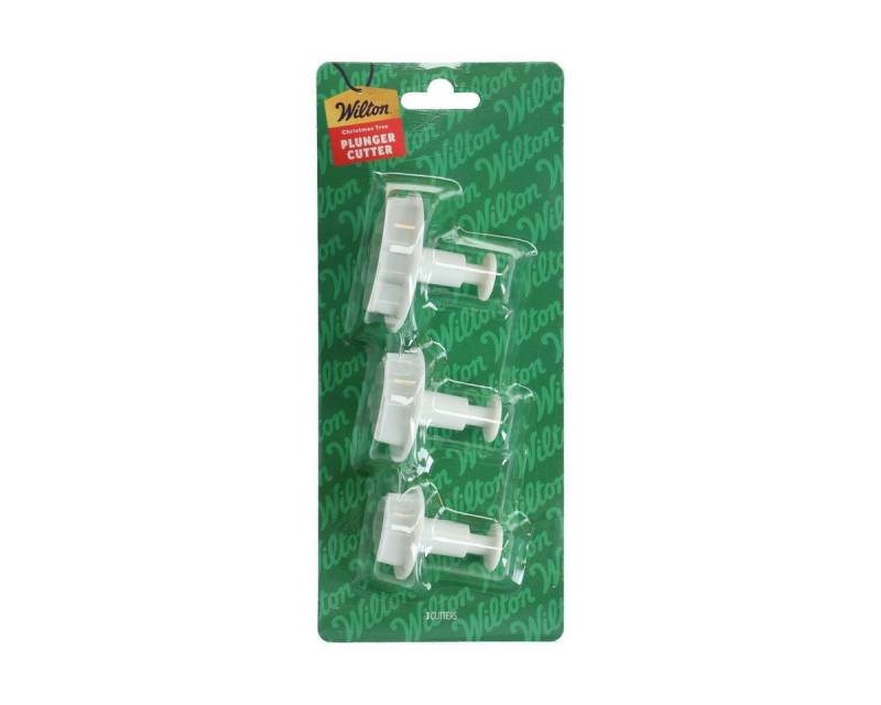 Wilton Ausstechform Wilton Plunger Cutter/ Stempel- Ausstecher 3er Set, (Set), mit Auswerfer von Wilton