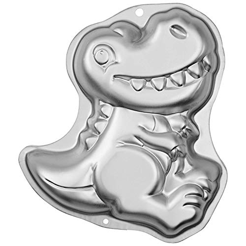 Wilton Dinosaurier-Kuchenform, Kinder 3D Geburtstagskuchenform, Silber, 1 - Pack Wilton Dinosaurier-Kuchenform, Kinder 3D Geburtstagskuchenform, Silber, 1 - Pack von Wilton