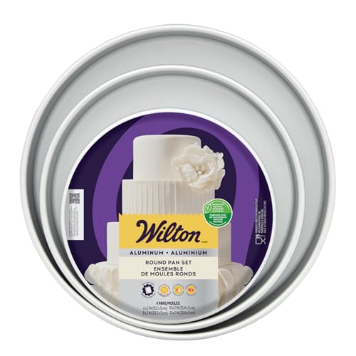 Wilton Backformen-Set rund 4-teilig von Wilton