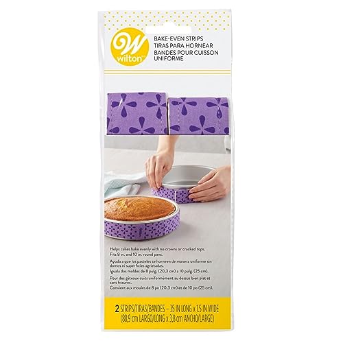 Wilton Bake Even Cake Strips für Tortenformen, 2-tlg. von Wilton