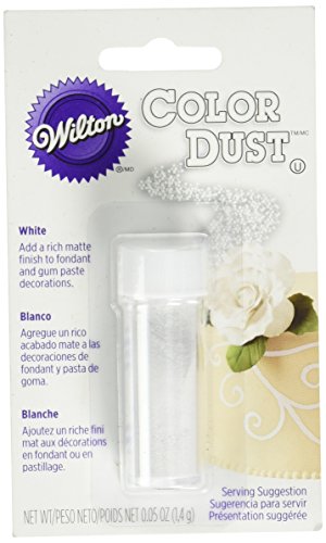 Wilton Color Dust Dekofigur für Lebensmittel weiß von Wilton