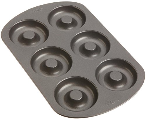 Wilton Donut-Backform, Antihaft, Groß, 6 Vertiefungen von Wilton