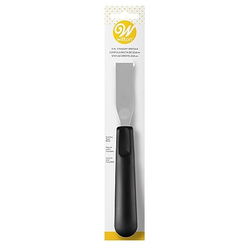 Wilton Gerader schwarzer Spatel, 22,8 cm von Wilton