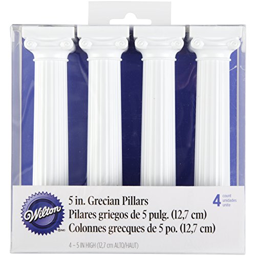 Wilton Griechische Kuchensäulen, 12,7 cm, 4 Stück von Wilton