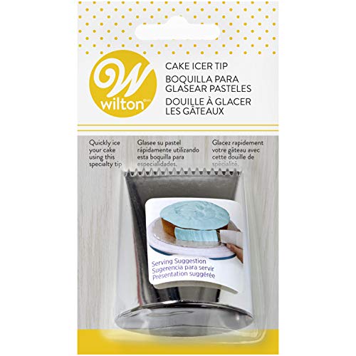 Wilton Spritztülle #789 RVS für Spritzbeutel - Tortendeko Dekorationswerkzeuge DIY Backzubehör Gebäck Torten Kuchen Muffins Churros Wiederverwendbar Spülmaschinen Geeignet - #789 Cake Icer Tip Wilton Spritztülle #789 RVS für Spritzbeutel - Tortendeko Dekorationswerkzeuge DIY Backzubehör Gebäck Torten Kuchen Muffins Churros Wiederverwendbar Spülmaschinen Geeignet - #789 Cake Icer Tip von Wilton