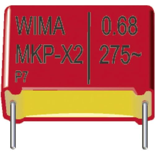 Wima MKP 4 2,2uF 1000V 10% RM37,5 1 St. MKP-Folienkondensator radial bedrahtet 2.2 µF 1000 V/DC 10% 37.5 mm (L x B x H von Wima