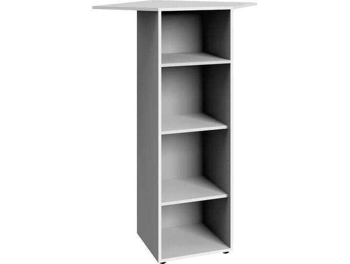 Eckregal WIMEX Multiraumkonzept , weiß, B:66cm H:126cm T:40cm, Holzwerkstoff, Spanplatte, Regale, planbar und erweiterbar von Wimex