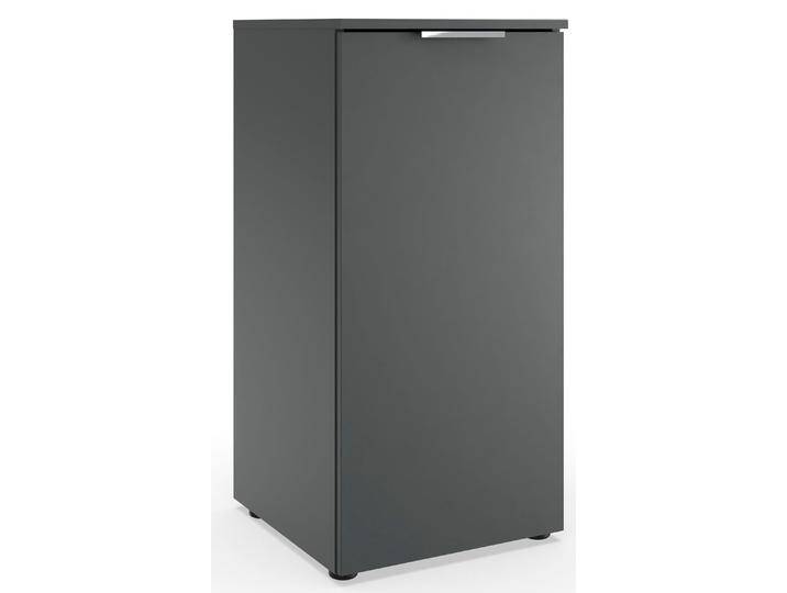 Kommode WIMEX Level by fresh to go , grau (graphit), B:41cm H:84cm T:41cm, Spanplatte, Sideboards, 1-türig mit soft-close Funktion, 41cm breit, 92cm hoch von Wimex