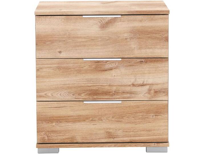Nachtkommode WIMEX Easy , braun (plankeneichefarben), B:52cm H:58cm T:38cm, Sideboards von Wimex