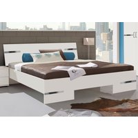 Wimex Futonbett "Anna, Bett Made in Germany", mit chromfarbenen Details im Kopf-und Fußteil, 3 Breiten zur Auswahl von Wimex