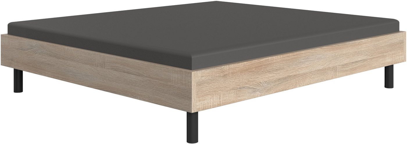 Wimex Bett Easy, große Auswahl an Größen und Farben, auch in Komforthöhe (Made in Germany), ohne Kopfteil, ideal unter Dachschrägen oder Fenster von Wimex