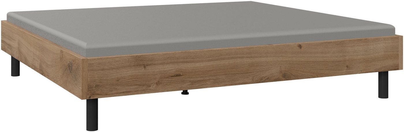 Wimex Bett Easy, große Auswahl an Größen und Farben, auch in Komforthöhe (Made in Germany), ohne Kopfteil, ideal unter Dachschrägen oder Fenster von Wimex