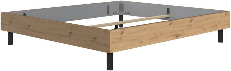 Wimex Bett Easy, große Auswahl an Größen und Farben, auch in Komforthöhe (Made in Germany), ohne Kopfteil, ideal unter Dachschrägen oder Fenster von Wimex