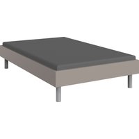 Wimex Bett "Easy, große Auswahl an Größen und Farben, auch in Komforthöhe", (Made in Germany), ohne Kopfteil, ideal unter Dachschrägen oder Fenster von Wimex
