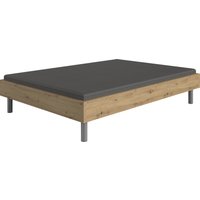 Wimex Bett "Easy, große Auswahl an Größen und Farben, auch in Komforthöhe", (Made in Germany), ohne Kopfteil, ideal unter Dachschrägen oder Fenster von Wimex