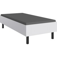 Wimex Bett "Easy, große Auswahl an Größen und Farben, auch in Komforthöhe", (Made in Germany), ohne Kopfteil, ideal unter Dachschrägen oder Fenster von Wimex