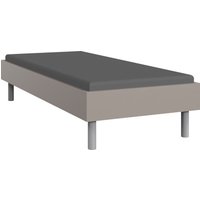 Wimex Bett "Easy, große Auswahl an Größen und Farben, auch in Komforthöhe", (Made in Germany), ohne Kopfteil, ideal unter Dachschrägen oder Fenster von Wimex