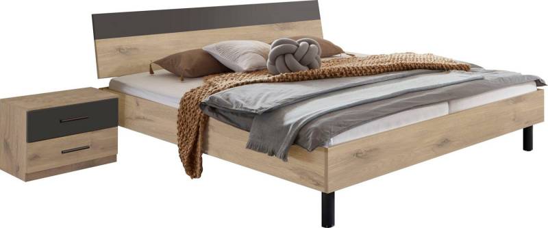 Wimex Bettanlage Budapest, Inklusive 2 Nachtschränke, Liegefläche 180x200cm von Wimex