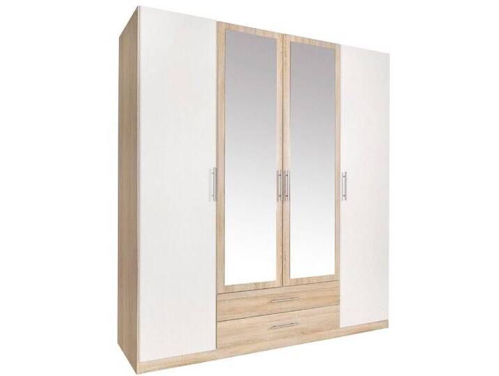 Wimex Drehtürenschrank Cliff (mit Türen, mit Kleiderstangen, mit Einlegeböden, 1-St., moderne Optik von Wimex