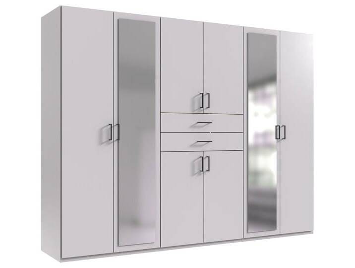 Wimex Drehtürenschrank Dillingen (Türen, Spiegeltüren, Schubladen, Böden, Kleiderstangen, 1-St., moderne Optik, mit Spiegel von Wimex