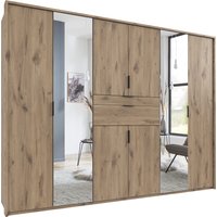 Wimex Drehtürenschrank "Moldau Kleiderschrank mit Spiegel Schlafzimmerschrank Bestseller", Wähle deine Innenausstattung fertig konfiguriert im Schrank von Wimex