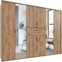 Wimex Drehtürenschrank "Moldau Kleiderschrank mit Spiegel Schlafzimmerschrank Bestseller", Wähle deine Innenausstattung fertig konfiguriert im Schrank von Wimex