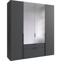 Wimex Kleiderschrank "Mugano, in vielen Breiten, 208 oder 236cm hoch, Made in Germany", (mit langen oder kurzen Griffen aus Metall), wahlweise mit oder ohne Spiegel, mit Schubladen von Wimex