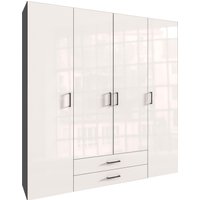 Wimex Kleiderschrank "Mugano, in vielen Breiten, 208 oder 236cm hoch, Made in Germany", (mit langen oder kurzen Griffen aus Metall), wahlweise mit oder ohne Spiegel, mit Schubladen von Wimex