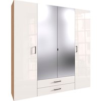 Wimex Kleiderschrank "Mugano, in vielen Breiten, 208 oder 236cm hoch, Made in Germany", (mit langen oder kurzen Griffen aus Metall), wahlweise mit oder ohne Spiegel, mit Schubladen von Wimex