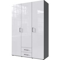 Wimex Kleiderschrank "Mugano, in vielen Breiten, 208 oder 236cm hoch, Made in Germany", (mit langen oder kurzen Griffen aus Metall), wahlweise mit oder ohne Spiegel, mit Schubladen von Wimex