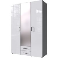 Wimex Kleiderschrank "Mugano, in vielen Breiten, 208 oder 236cm hoch, Made in Germany", (mit langen oder kurzen Griffen aus Metall), wahlweise mit oder ohne Spiegel, mit Schubladen von Wimex