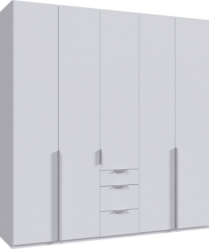 Wimex Drehtürenschrank Mugano (mit langen oder kurzen Griffen aus Metall) in vielen Breiten, 208 oder 236 cm hoch, Made in Germany von Wimex