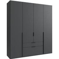Wimex Kleiderschrank "Mugano, in vielen Breiten, 208 oder 236cm hoch, Made in Germany", (mit langen oder kurzen Griffen aus Metall), wahlweise mit oder ohne Spiegel, mit Schubladen von Wimex