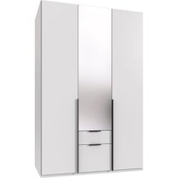 Wimex Kleiderschrank "Mugano, in vielen Breiten, 208 oder 236cm hoch, Made in Germany", (mit langen oder kurzen Griffen aus Metall), wahlweise mit oder ohne Spiegel, mit Schubladen von Wimex